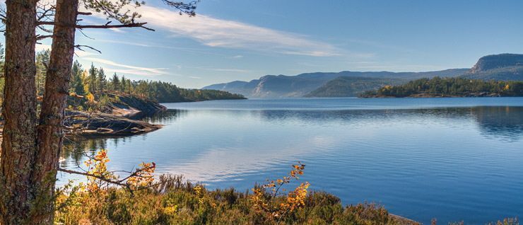 Norway Vrådal Fjord Home